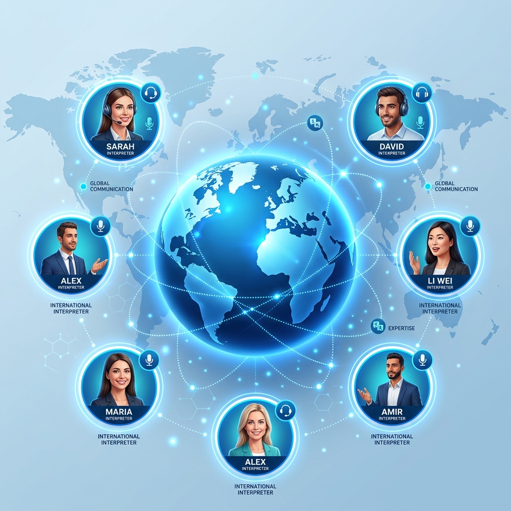Global Blue Globe Interpreter Network